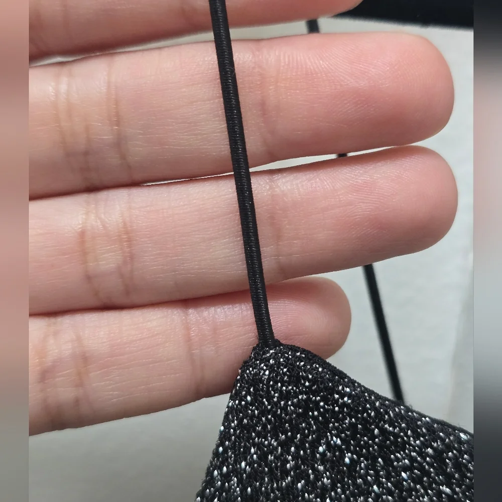 Asymmetrical Black Dress - Picture 5 of 14